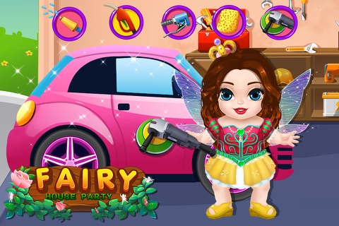 Fairies House Party - Enchanted Beauty Salon screenshot 3