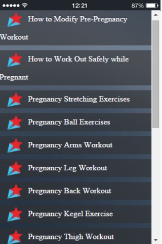 Pregnancy Exercises - Learn Easy Pregnancy Workouts You Can Do at Home screenshot 3