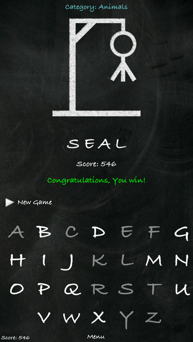 Hangman (English) screenshot 4