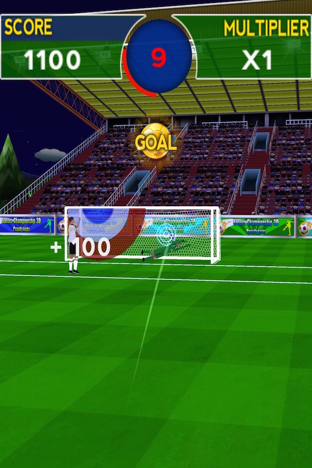 Free Kick Pro Futbol - Penalty Soccer Football Kick-off screenshot 2