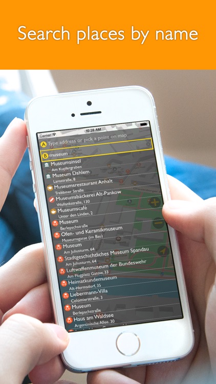 Berlin offline map with public transport route planner for my journey screenshot-3