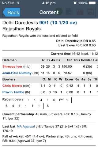 Cricket News and Updates - Live Cricket Scores & News screenshot 2