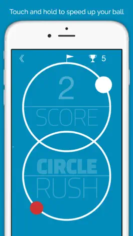 Game screenshot Circle Rush Crossy - Don't Stop the White Ball mod apk