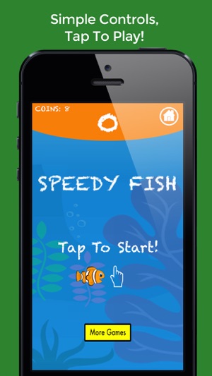 Speedy Fish - An Endless Flappy Splashy Crossy Zig Zag Fish (圖2)-速報App