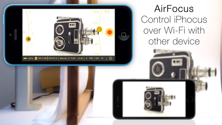 iPhocus - Manual camcorder - Focus, Exposure, ISO and White Balance controls for your videos like in a DSLR