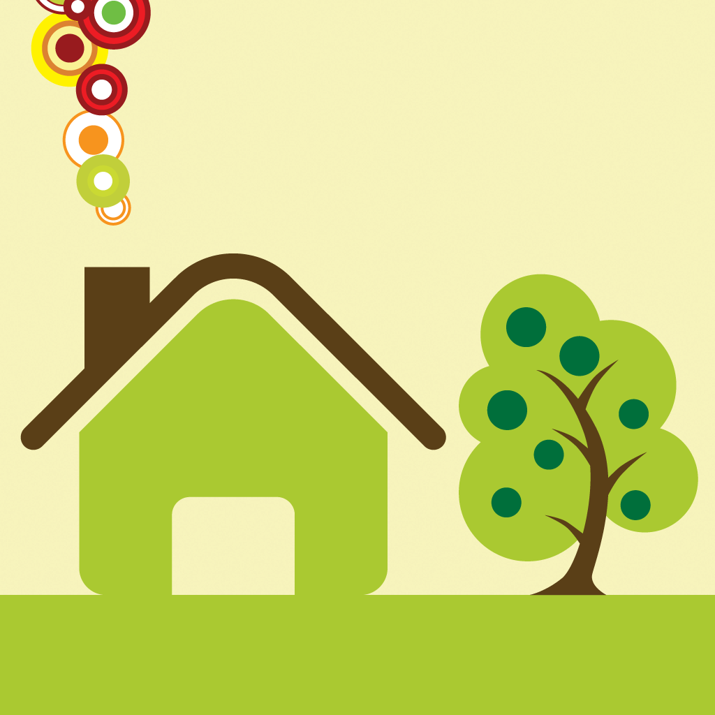 Houses & Cottages - Photo HD Gallery: Doors & Windows, Fireplaces & Stairways, Gardening & Renovation App Icon