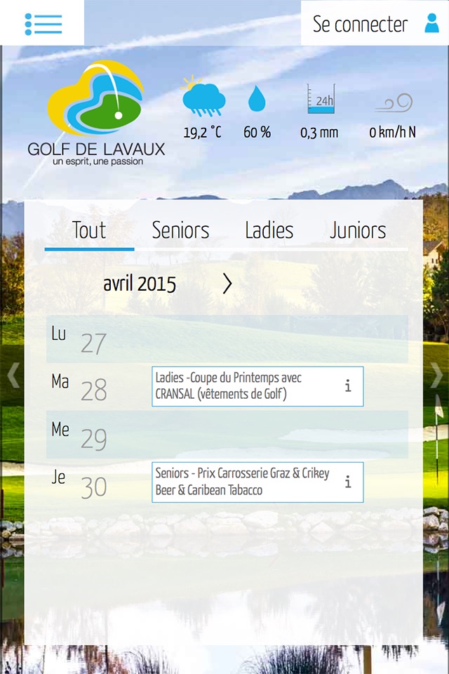 Golf Lavaux screenshot 3