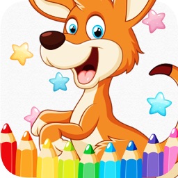 Animals Cartoon Art Pad : Learn To Paint And Draw Animals Coloring Pages Printable For Kids Free 2