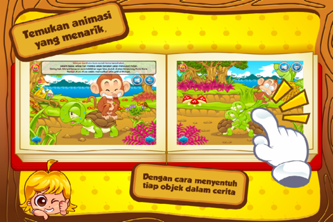 Cerita Anak: Monyet dan Kura-kura screenshot 3