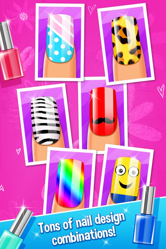 Nail Party Makeover and Nail Salon - girls game screenshot 2
