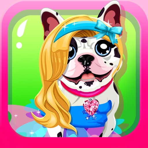 Fun Doggy Dress Up - Beauty Baby Pup Pets Salon And Hair Fashion For Girls Free Game icon