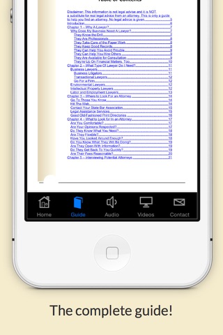 Acquire a Honest Attorney Free screenshot 2