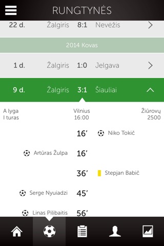 VMFD Žalgiris screenshot 3