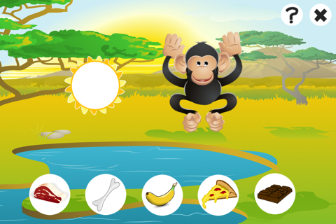 Active! Game for children about the safari - Learn to feed the animals screenshot 3