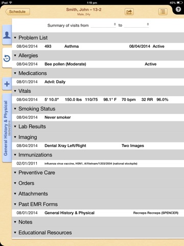 MacPractice iEHR 5.5 screenshot 3