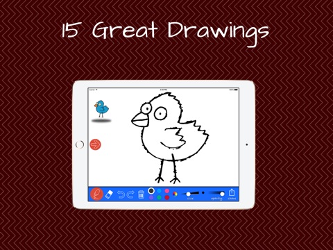 Kids Painting with Birds screenshot 3