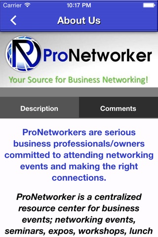 ProNetworker App screenshot 3