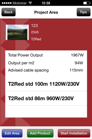 Raychem T2 Installer Toolbox screenshot 3