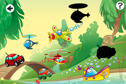 A Vehicles Shadow Game: Learn and Play for Children screenshot 3