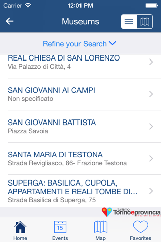 Torino App screenshot 3