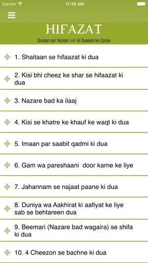 Hifazat ki dua(圖2)-速報App