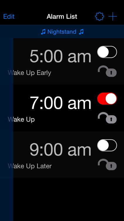 Memory Alarm Clock - Black Edition