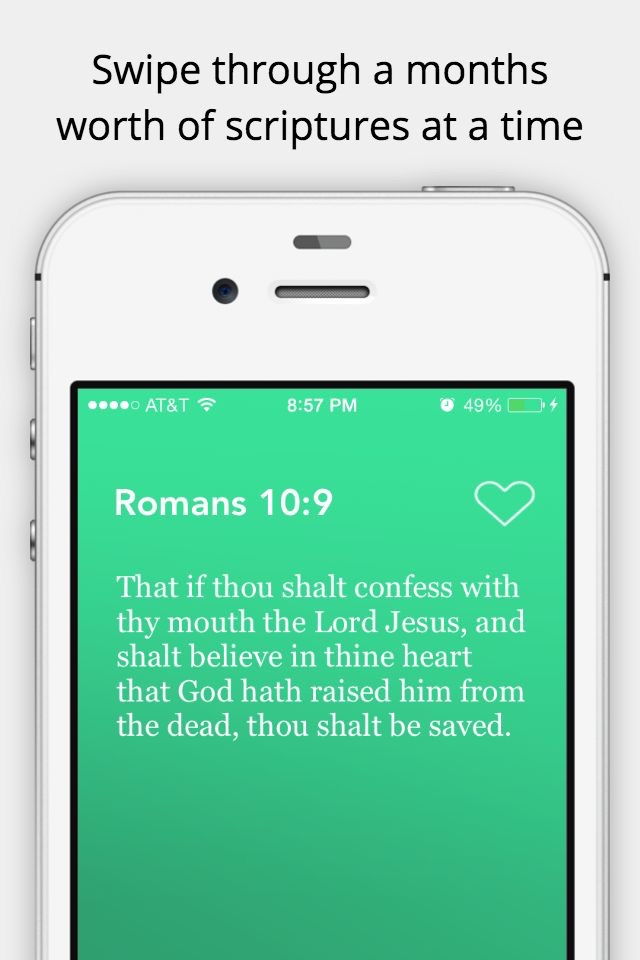 Daily Bible Scriptures - Inspire your life with a verse a day from the word of God screenshot 3