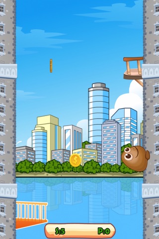 Baby Egg Hoppy Jump Adventure - Cute Pou Bouncing Pet Mania screenshot 4