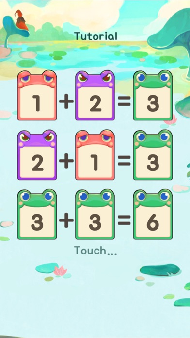 Frog Threes screenshot 2