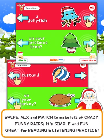 Santa’s Crazy Christmas Mix & Match HD screenshot 2