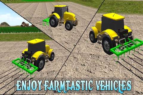Farming Tractor Hay Harvest Simulator screenshot 2