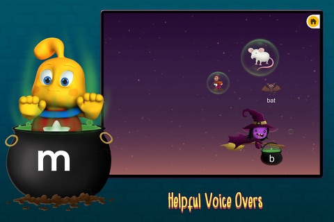 Learn to Read Series : Spooky Spelling Witch for Montessori FREE screenshot 3