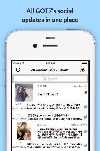 All Access: GOT7 Edition - Music, Videos, Social, Photos, News & More! screenshot 3