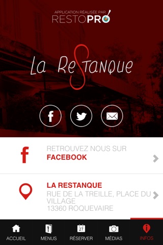 La Restanque - Restaurant Aubagne screenshot 4