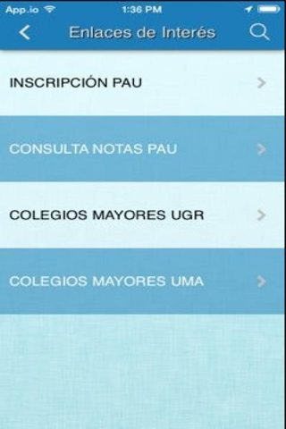 PAU Melilla screenshot 3