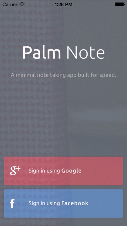 Palm Note