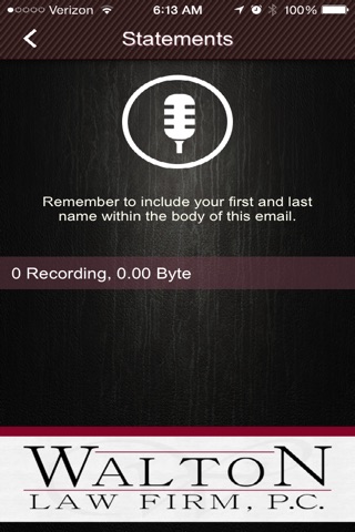 Walton Law Firm App screenshot 3