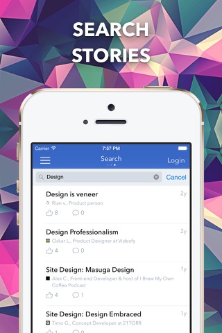 Designer News App screenshot 4