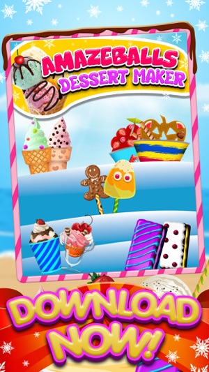 A AmazeBalls Dessert Maker Ice-Cream Creator - Cones, Sandwi(圖1)-速報App