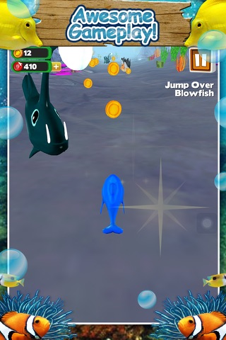3D Ocean Friends Pet Racing Game PRO screenshot 2