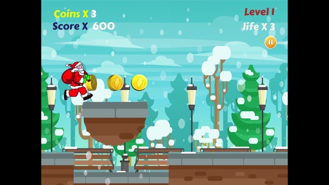 Santa Runner 2D(圖2)-速報App