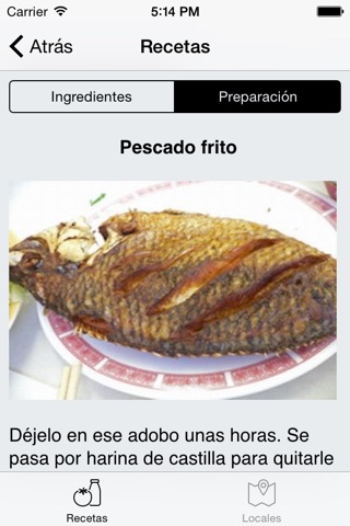 Cuban Recipes Fish & Restaurants screenshot 3