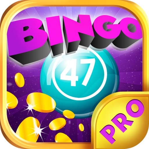 Bingo Ball Room PRO - Play Online Casino and Number Card Game for FREE ! Icon