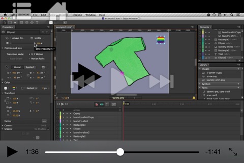 Intro Course For Edge Animate screenshot 3