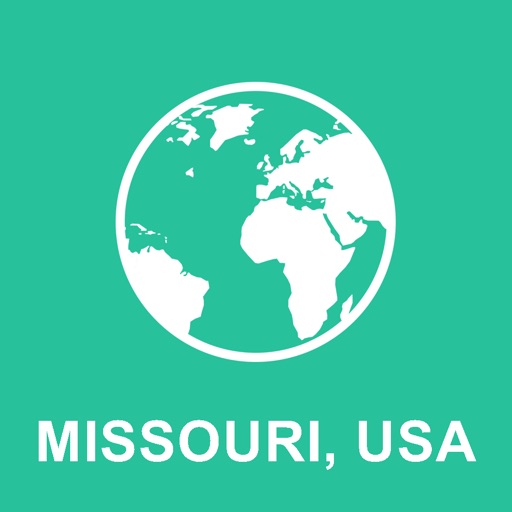 Missouri, USA Offline Map : For Travel, Navigation, Routing, Directions, Address Search, POI Location icon