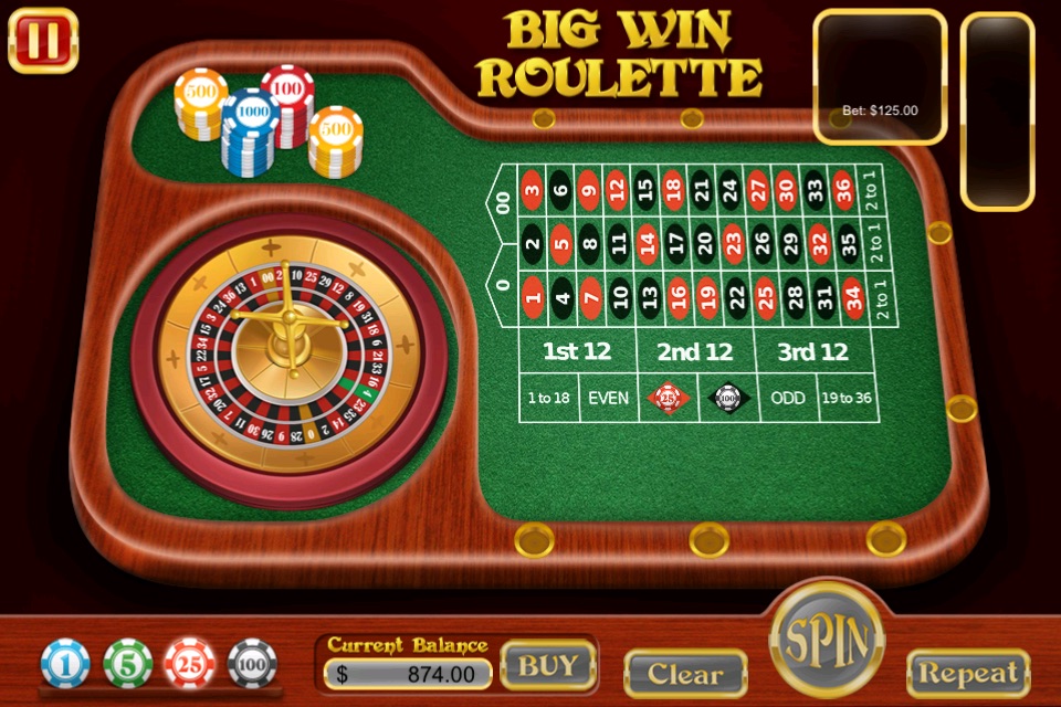 Big Win Casino - Free Casino Roulette screenshot 4