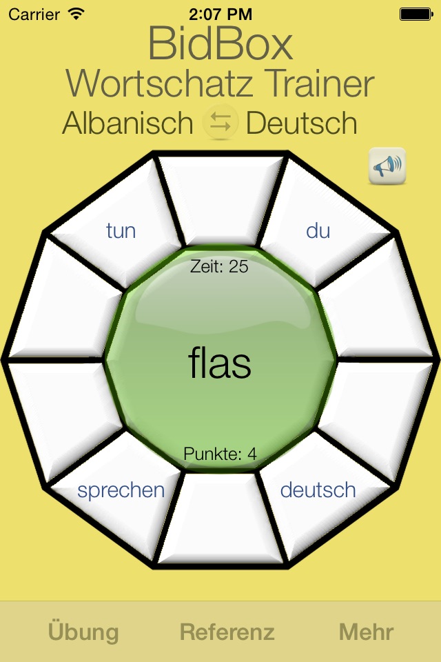 Vocabulary Trainer: Deutsch - Albanisch screenshot 4