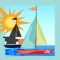 A Sail-ing Boat Race Count-ing & Learn-ing Kid-s Game-s Shadow-s on the Open Sea