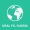 Ural FD, Russia Offline Map is a premium, very easy to use and fast mobile application with search capabilities