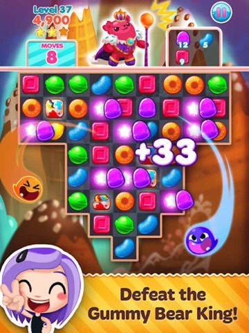 Candy Heroes Splash - match 3 crush charm game для iPad